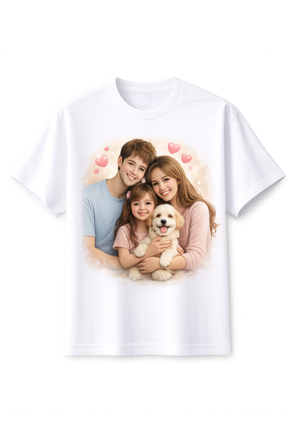 ChatGPT Image Feb 8, 2026, 11_53_53 PM Custom Printed T-Shirt | Personalized White Tee
