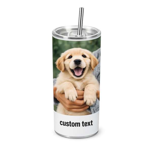 ChatGPT Image Mar 15, 2026, 07_32_23 PM Custom Sublimation Tumbler 20 OZ | Personalized Skinny Tumbler