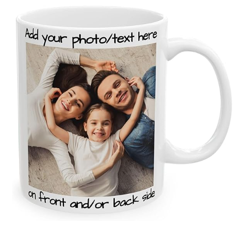 profile Personalized Mug 15 OZ | Custom Photo Coffee Mug