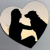 sample 2 Personalized Heart Magnet | Custom Photo Gift Magnet