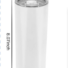 sample 3 Custom Sublimation Tumbler 20 OZ | Personalized Skinny Tumbler