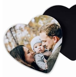 Personalized Heart Magnet | Custom Photo Gift Magnet