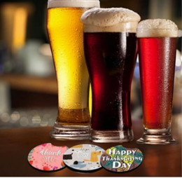 sample 3 Personalized Car Coaster | Custom Photo Cup Holder Coaster