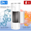 sample 4 Custom Sublimation Tumbler 20 OZ | Personalized Skinny Tumbler