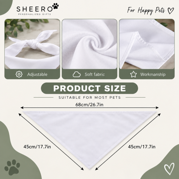 ChatGPT Image Sep 15, 2026, 03_37_32 PM Personalized Dog Bandana | Custom Pet Name & Photo Bandana