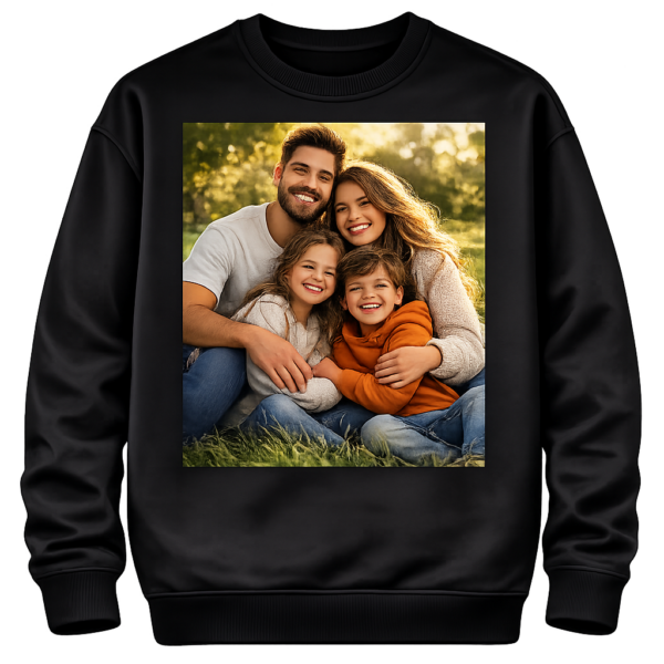 Custom Sweatshirt – Personalized Photo Sweatshirt